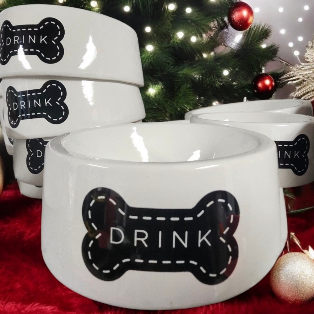 Ceramic Dog Bowl